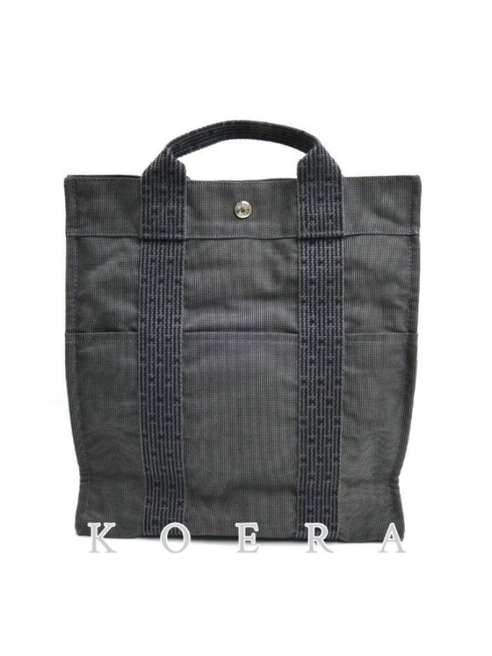 Hermes Her Line a Dos MM Backpack Gray Vintage